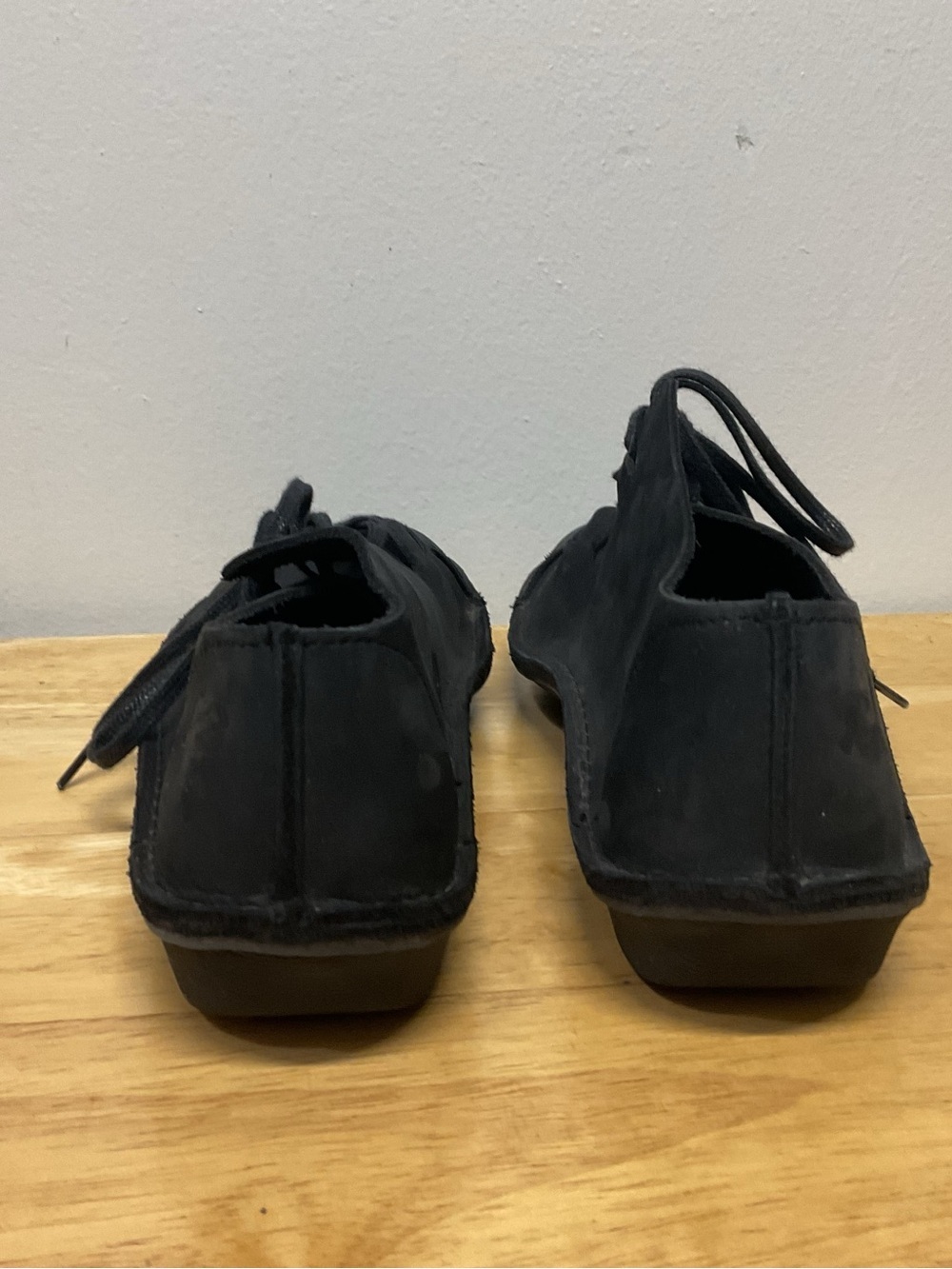 Black LOINT’S of Holland Therhagen Nubuck leather womens 37 US 6.5 - Picture 5 of 9
